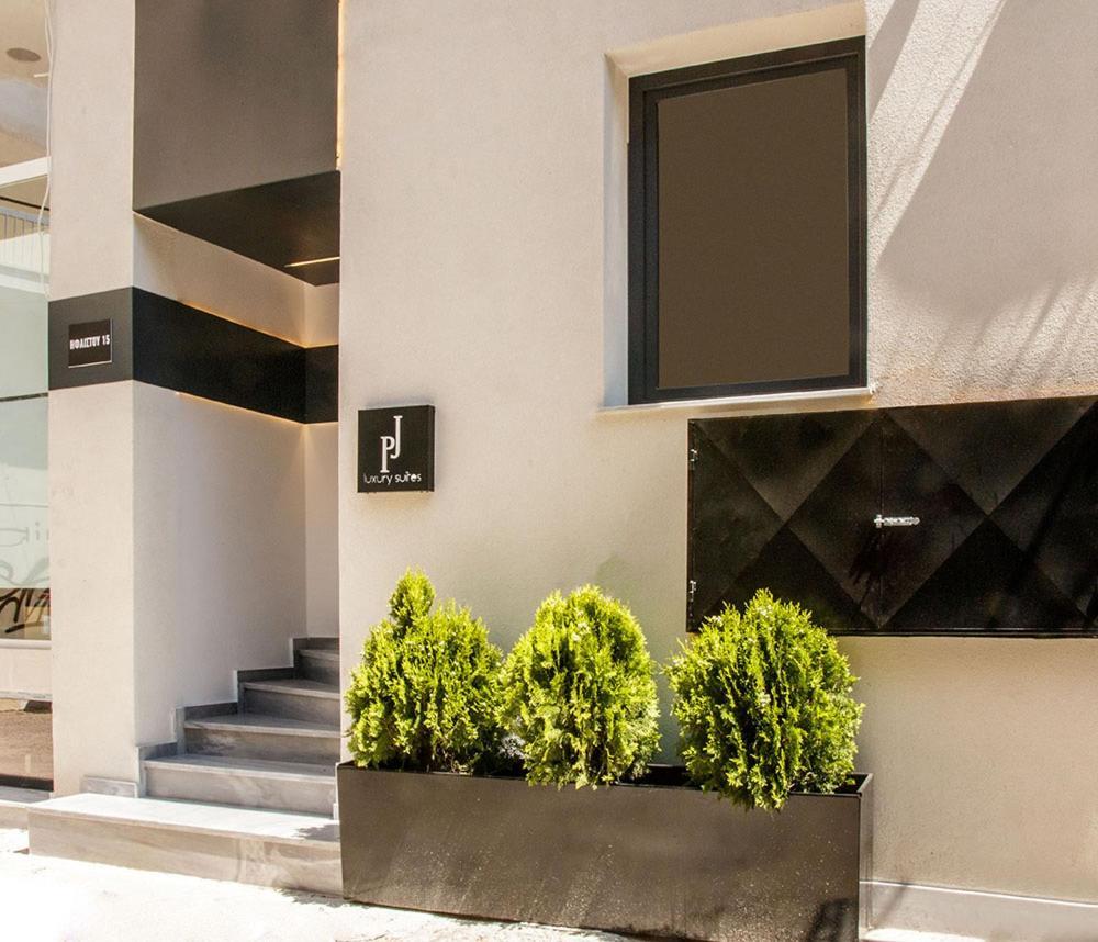 P J Luxury Suites Serres Ngoại thất bức ảnh